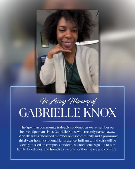 Gabrielle Knox Atlanta, Georgia Death Obituary: Third-Year Honors Student At Spelman College Has Died