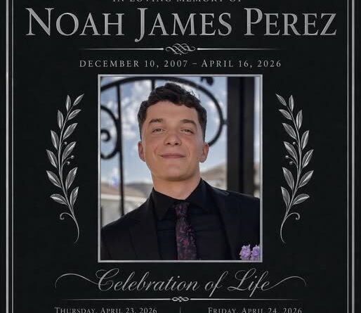 Noah James Perez Edinburg, TX Death Obituary: In Loving Memory Of Noah James Perez
